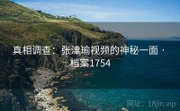 真相调查：张津瑜视频的神秘一面 · 档案1754